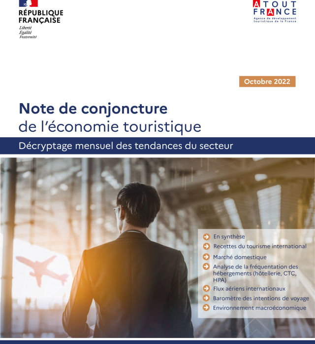 Atout France Publie Sa Nouvelle Note De Conjoncture D'octobre – ART ...