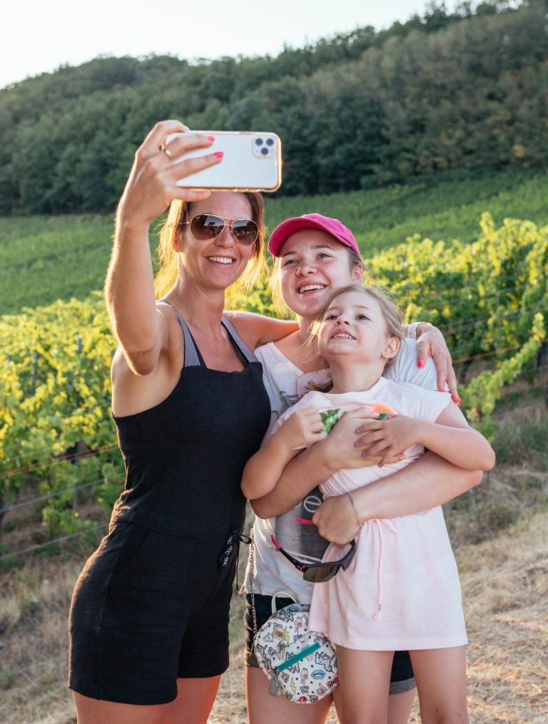 Visite du vignoble en famille