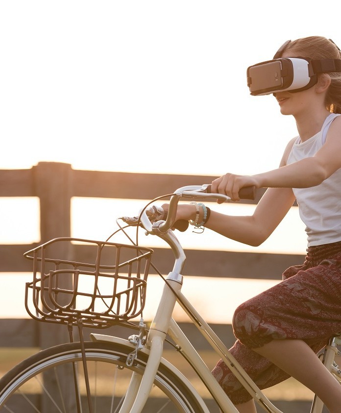 Vélo et réalité virtuelle
